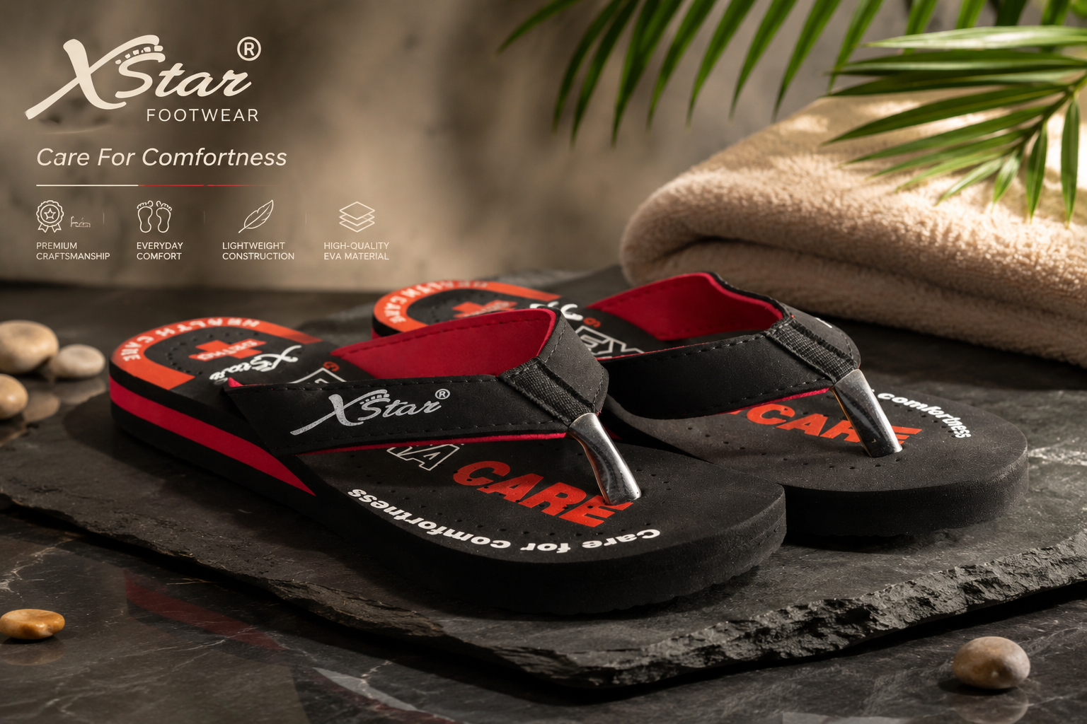 Women house slippers by Xstar Footwear
